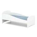 Кровать детская с бортиком Momal  Twin белый 03608
