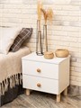 Прикроватная тумба Treben с 2-мя ящиками 03812