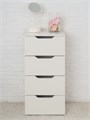 Комод Momal(Узкий) с 4-мя ящиками 03832