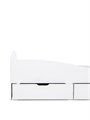Кровать детская с бортиком Momal  Twin белый 03608