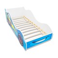 Кровать машина детская с бортиком и ортопедическим основанием, 160х70 512