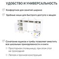 Детский письменный стол Stumpa с двумя тумбами 10269